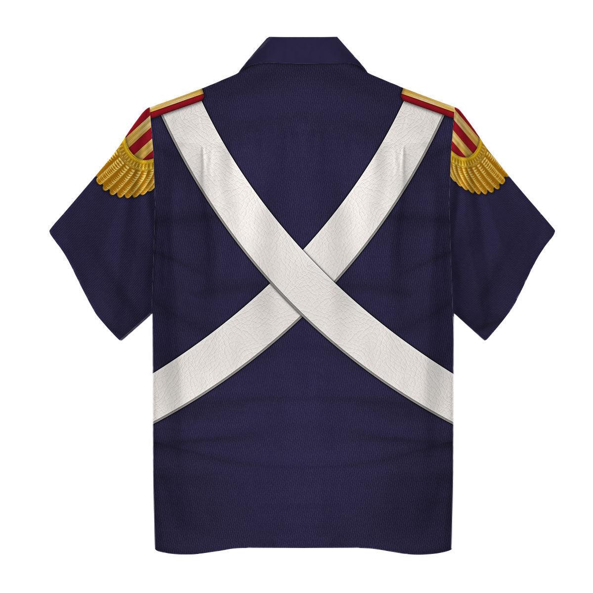 Gearhomie French Grenadier-Imperial Guard Infantry (1806-1815) Uniform All Over Print Hoodie Sweatshirt T-Shirt Tracksuit - DucG