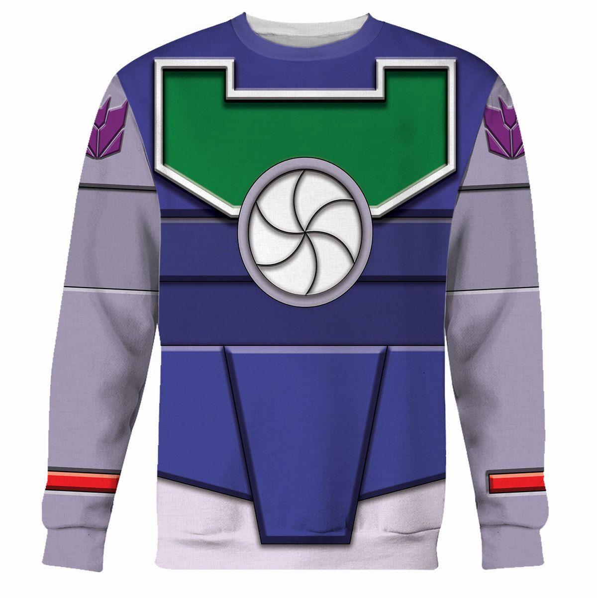 Gearhomie G1 Reflector Costume Cosplay Hoodie Tracksuit - DucG