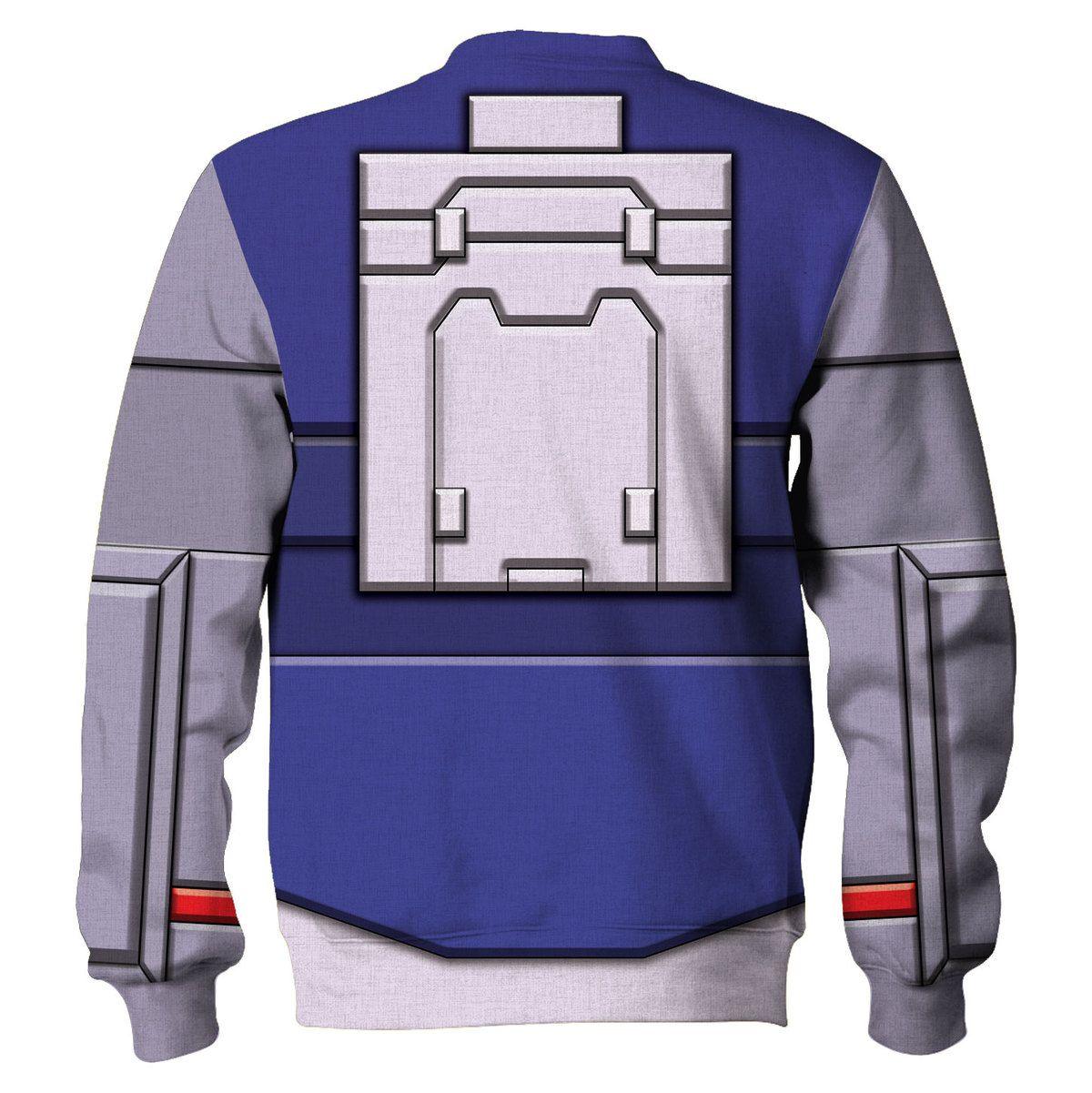 Gearhomie G1 Reflector Costume Cosplay Hoodie Tracksuit - DucG