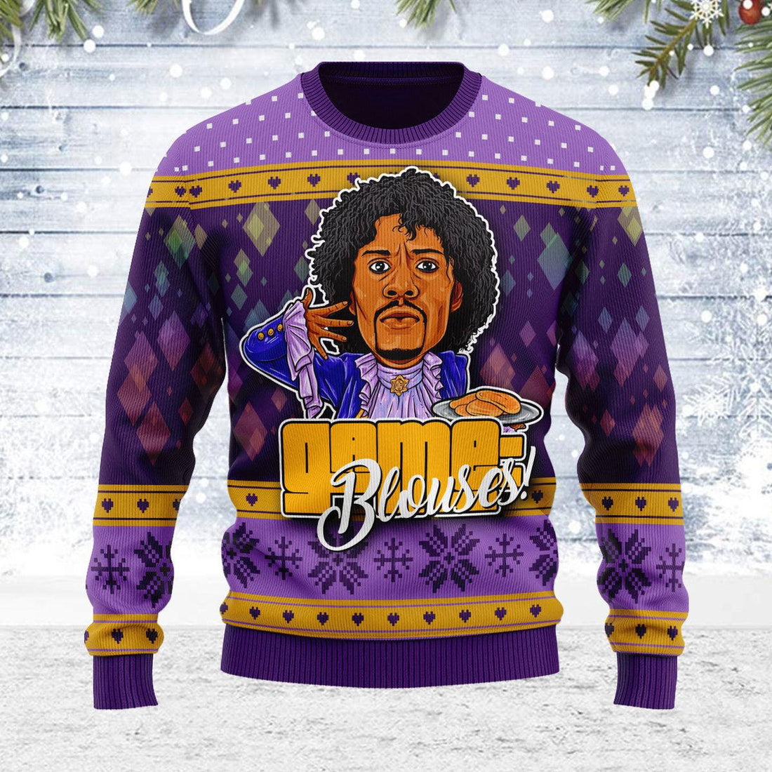 Gearhomie Game B Christmas Ugly Sweater - Gearhomie.com