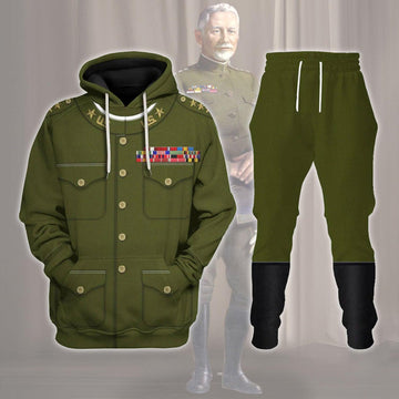 Gearhomie General Peyton C. March Costume Hoodie Sweatshirt T-Shirt Tracksuit - Gearhomie.com