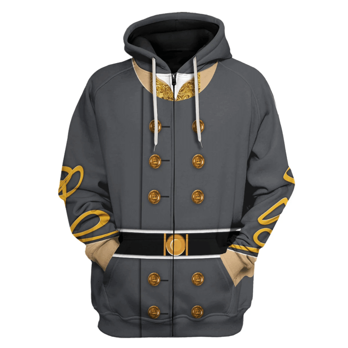 Gearhomie General Thomas Stonewall Jackson Costume Hoodie Sweatshirt T-Shirt Tracksuit - Gearhomie.com