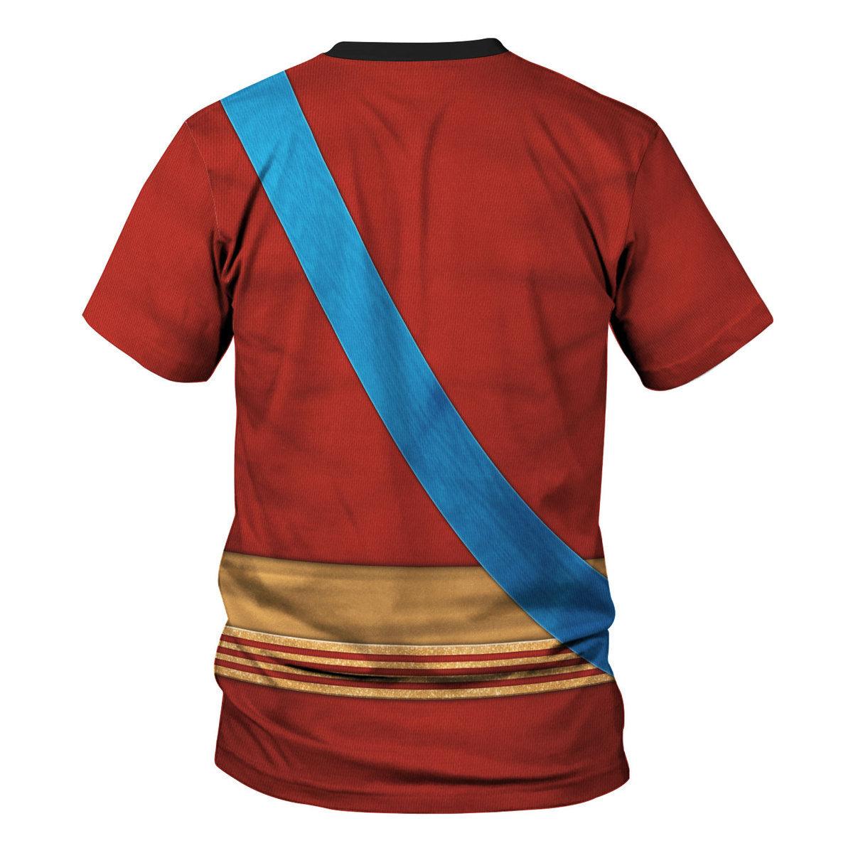 Gearhomie George IV of England Uniform Costume Hoodie Sweatshirt T-Shirt Tracksuit - Gearhomie.com