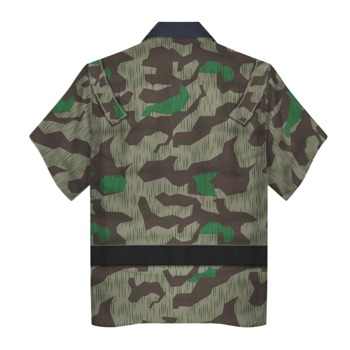 CustomsPig German Parachutist-Splinter Pattern Smock-Basic Uniform Costume Hoodie Sweatshirt T-Shirt Tracksuit - CustomsPig.com