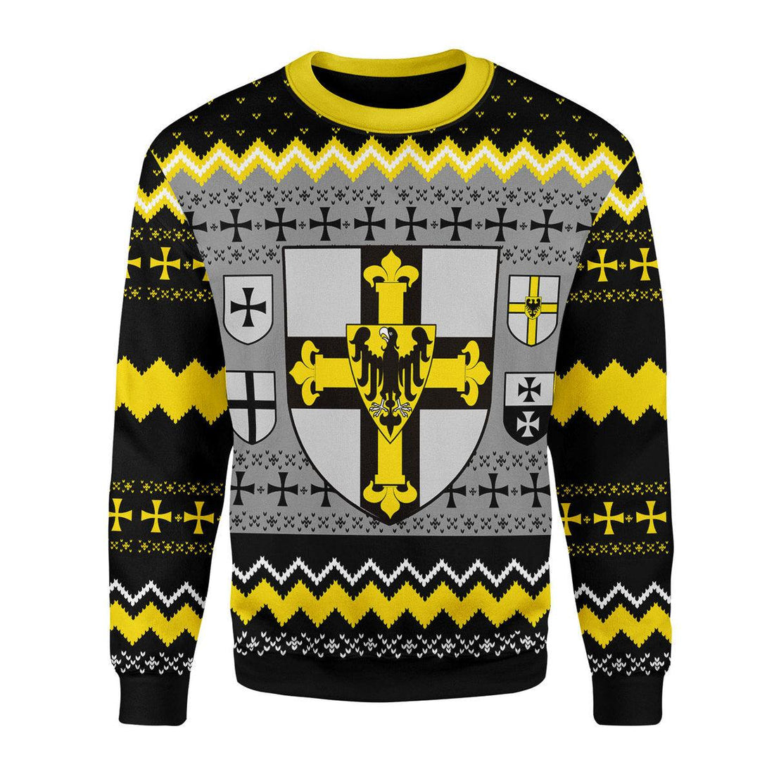 Gearhomie Grand Master of the Teutonic Order Christmas Ugly Sweater - Gearhomie.com