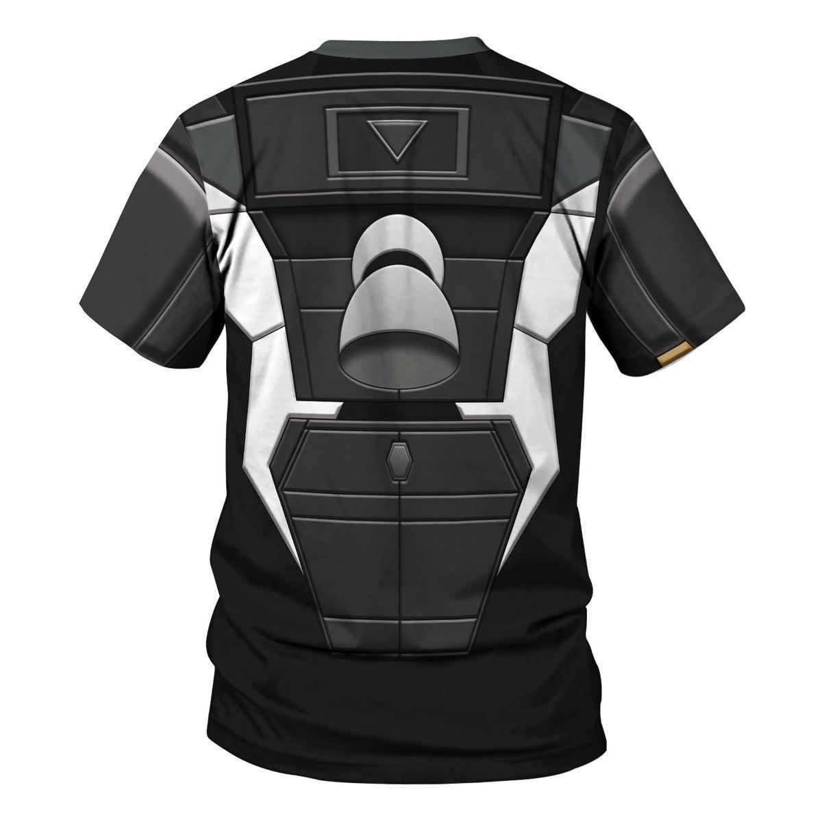 Gearhomie Gundam Deathscythe Costume All Over Print Tracksuit Hoodie - DucG