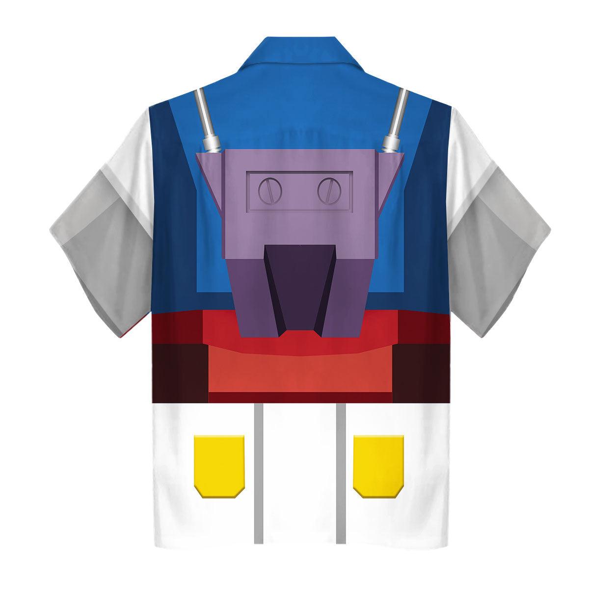 Gearhomie Gundam Robot Costume All Over Print Tracksuit Hoodie - DucG