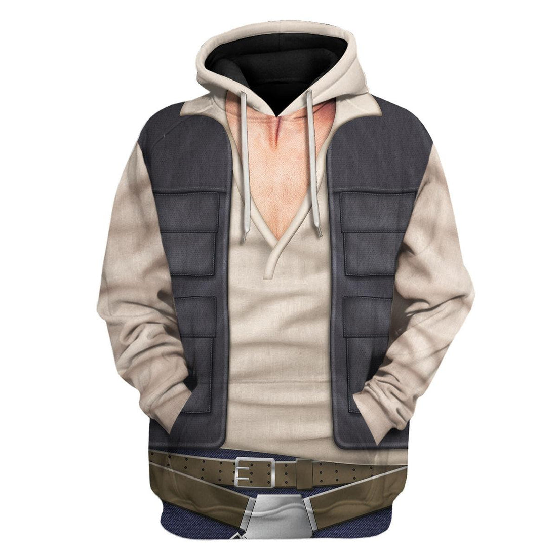 CustomsPig Han Solo Costume Hoodie Sweatshirt T-Shirt Sweatpants - CustomsPig.com