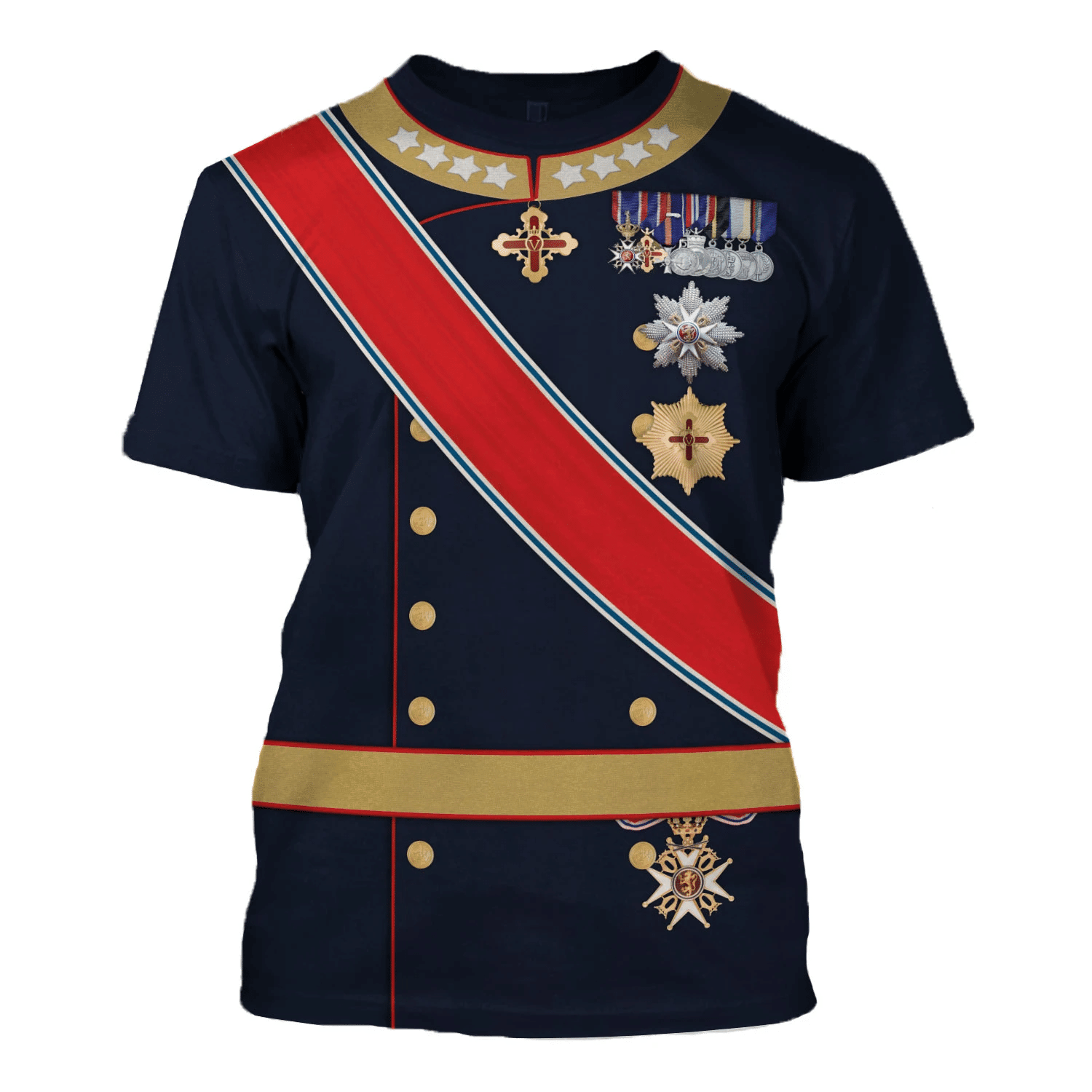 Gearhomie Harald V of Norway King of Norway Costume Hoodie Sweatshirt T-Shirt Tracksuit - Gearhomie.com
