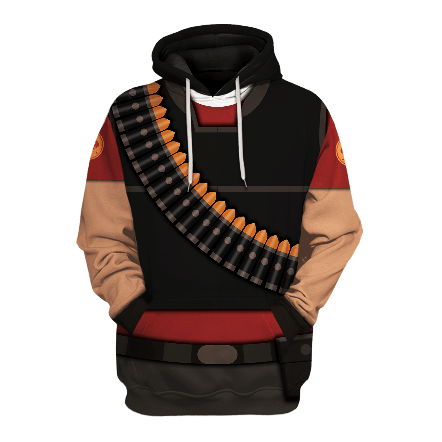CustomsPig Heavy TF2 Costume Hoodie Sweatshirt T-Shirt Tracksuit - CustomsPig