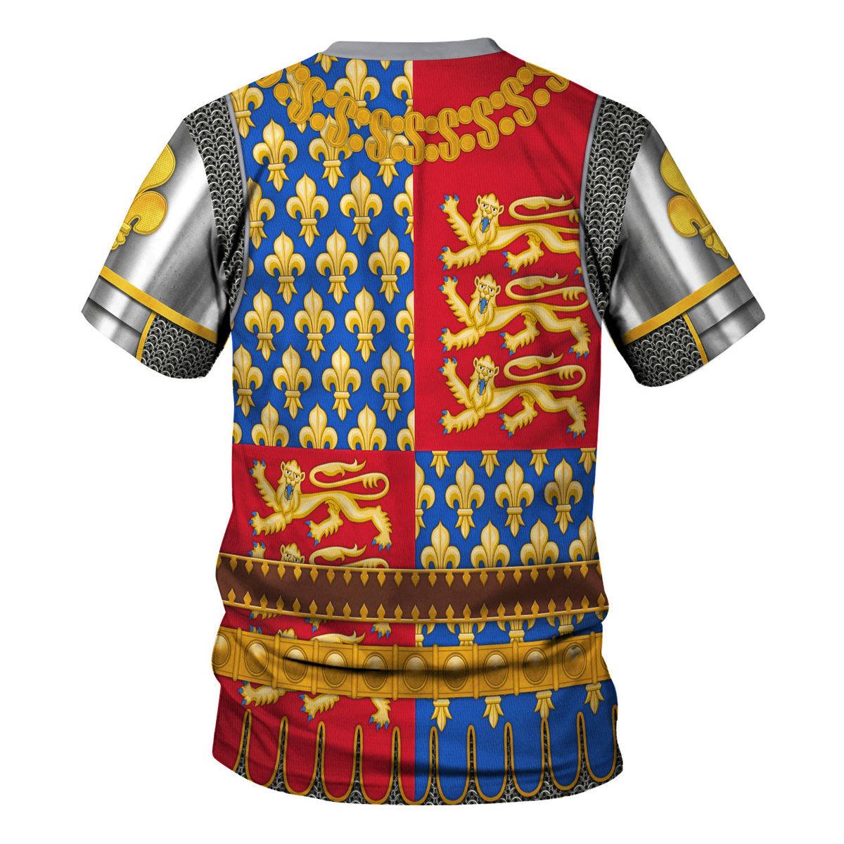 Gearhomie Henry IV Of England Amour Knights Costume Hoodie Sweatshirt T-Shirt Tracksuit - Gearhomie.com