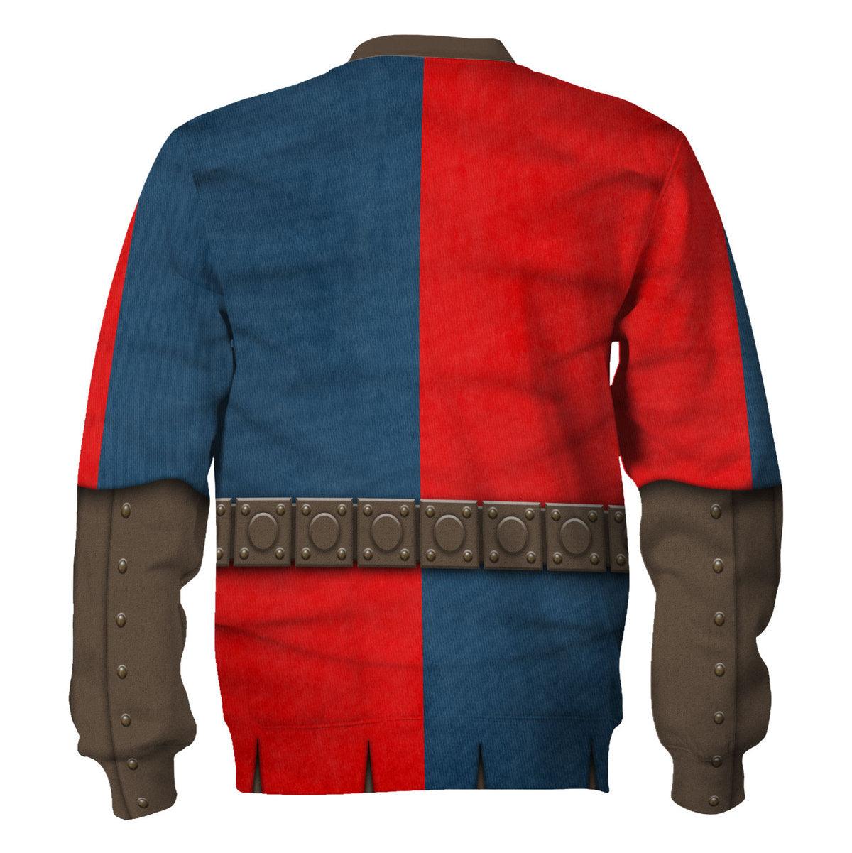 Gearhomie Henry V of England Knights Costume Hoodie Sweatshirt T-Shirt Tracksuit - Gearhomie.com