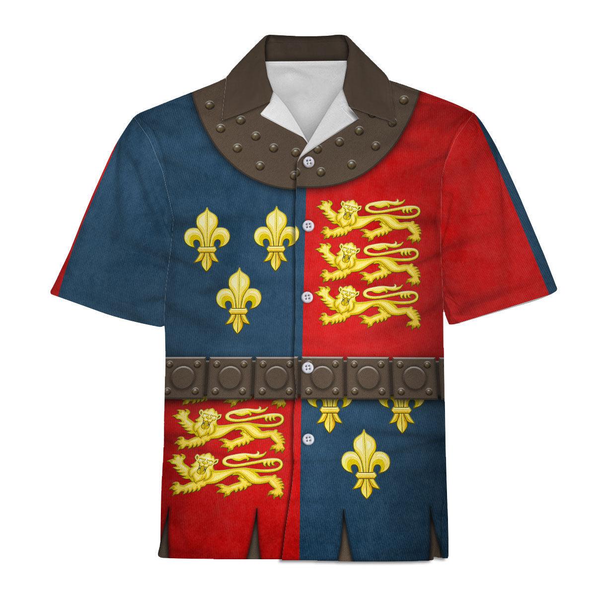 Gearhomie Henry V of England Knights Costume Hoodie Sweatshirt T-Shirt Tracksuit - Gearhomie.com