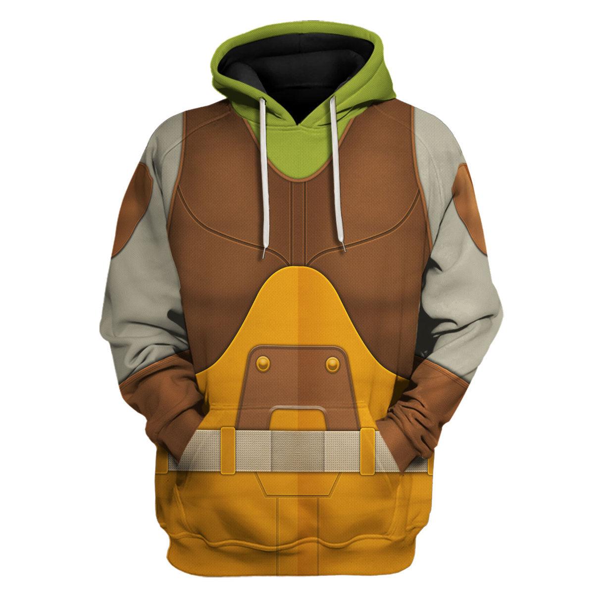 CustomsPig Hera Syndulla Costume Hoodie Sweatshirt T-Shirt Sweatpants