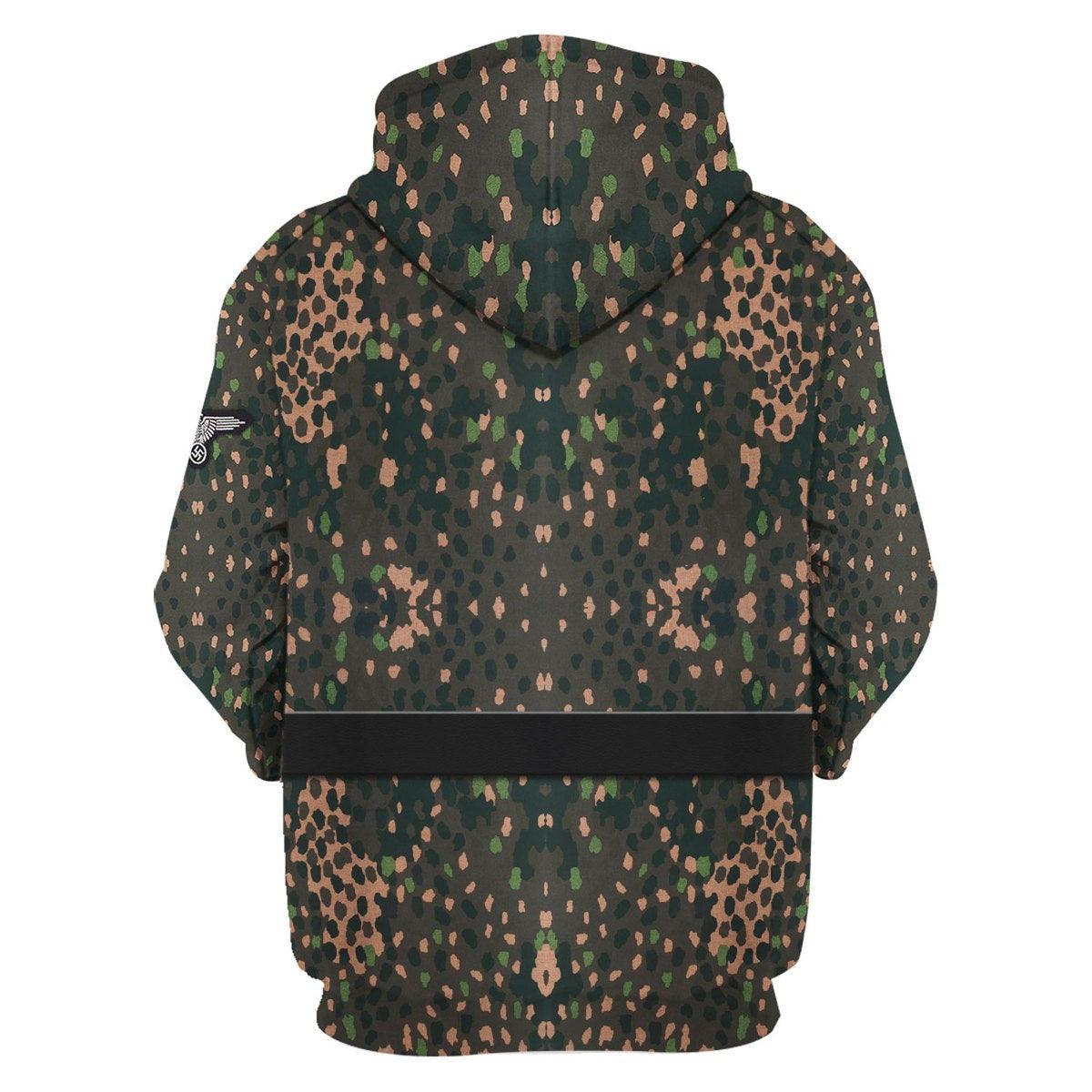  CustomsPig Herringbone Twill (HBT) M44 Pea Dot Pattern (Erbsenmuster) Costume Hoodie Sweatshirt T-Shirt Tracksuit -  CustomsPig.com