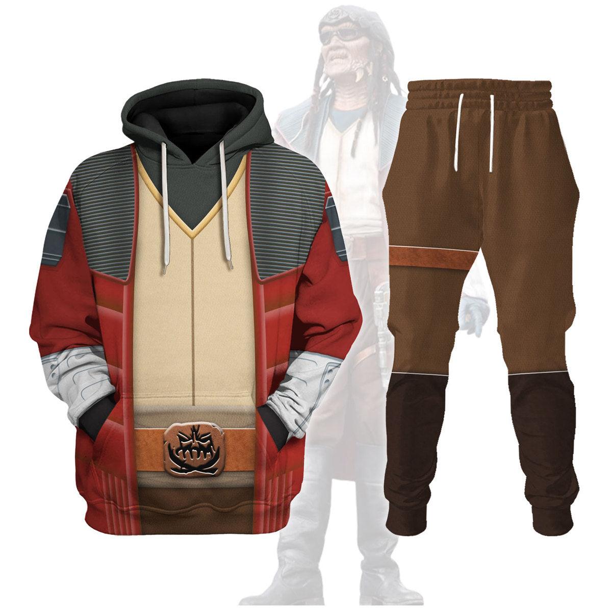 Gearhomie Hondo Ohnaka's Pirate Costume Hoodie Sweatshirt T-Shirt Sweatpants - Gearhomie.com