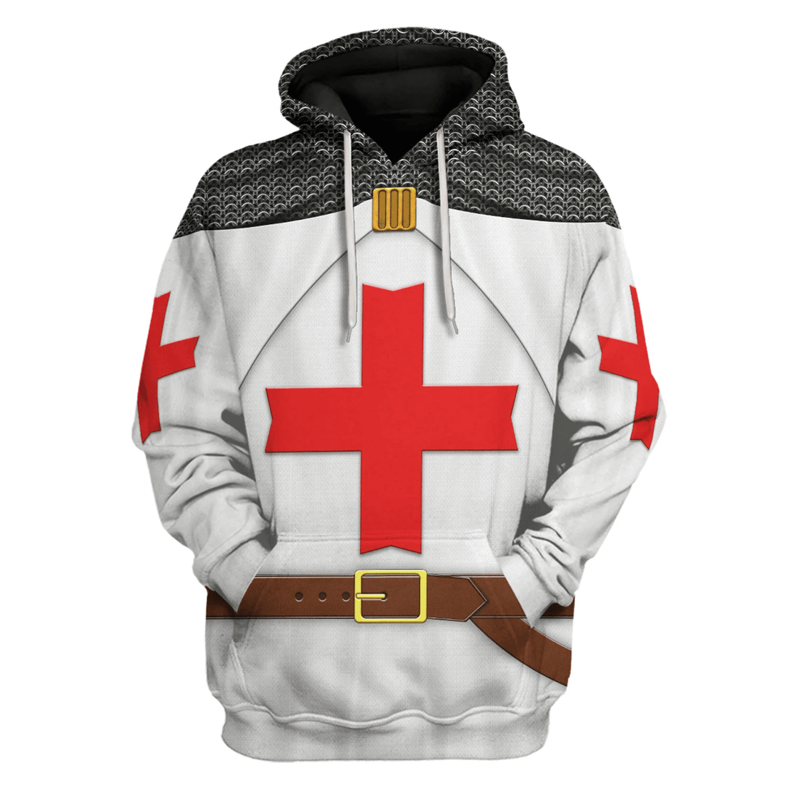 Gearhomie Hugues de Payens Costume Hoodie Sweatshirt T-Shirt Tracksuit - Gearhomie.com