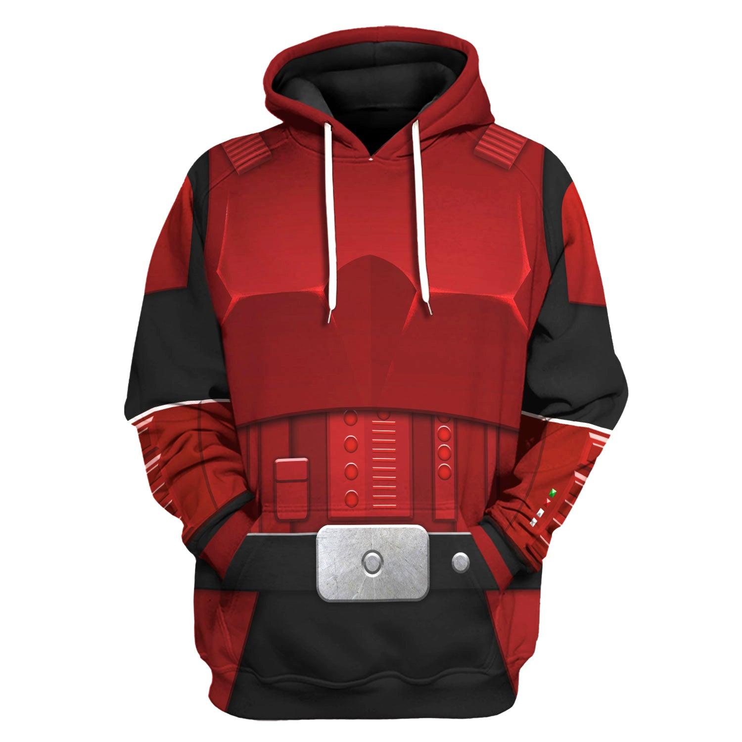 CustomsPig Imperial Royal Guard Armor Costume Hoodie Sweatshirt T-Shirt Sweatpants