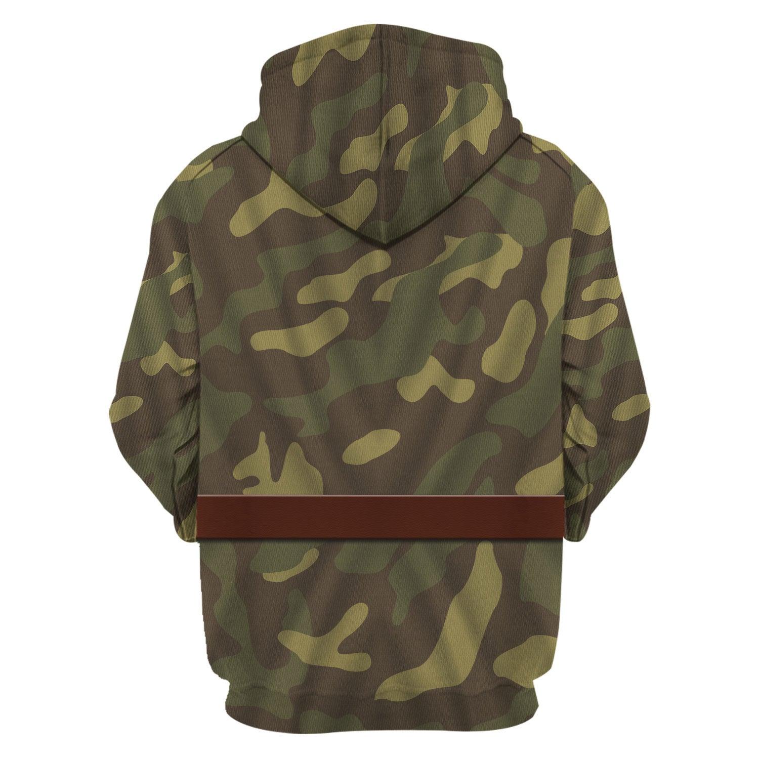 Gearhomie Italian Camo M40 Costume Hoodie Sweatshirt T-Shirt Tracksuit - Gearhomie.com