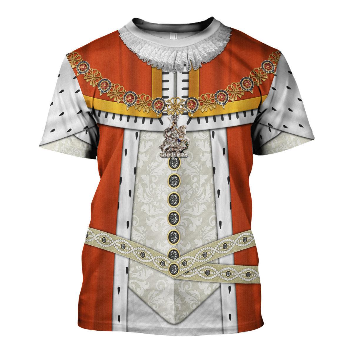 Gearhomie James I of England Costume Hoodie Sweatshirt T-Shirt Tracksuit - Gearhomie.com