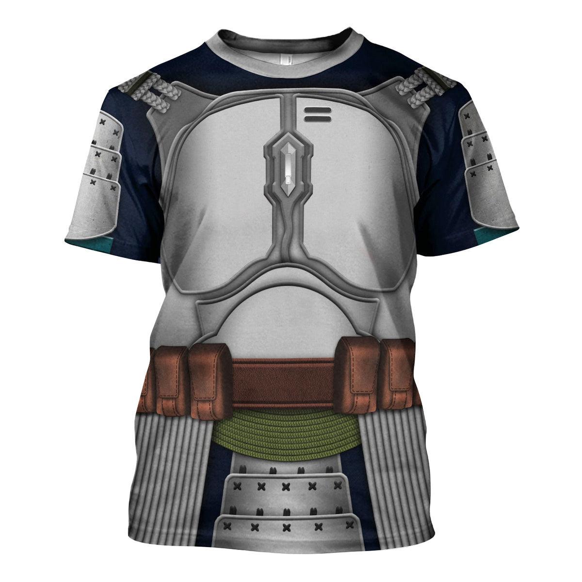 Gearhomie Jango Fet Samurai Costume Hoodie Sweatshirt T-Shirt Sweatpants - Gearhomie.com