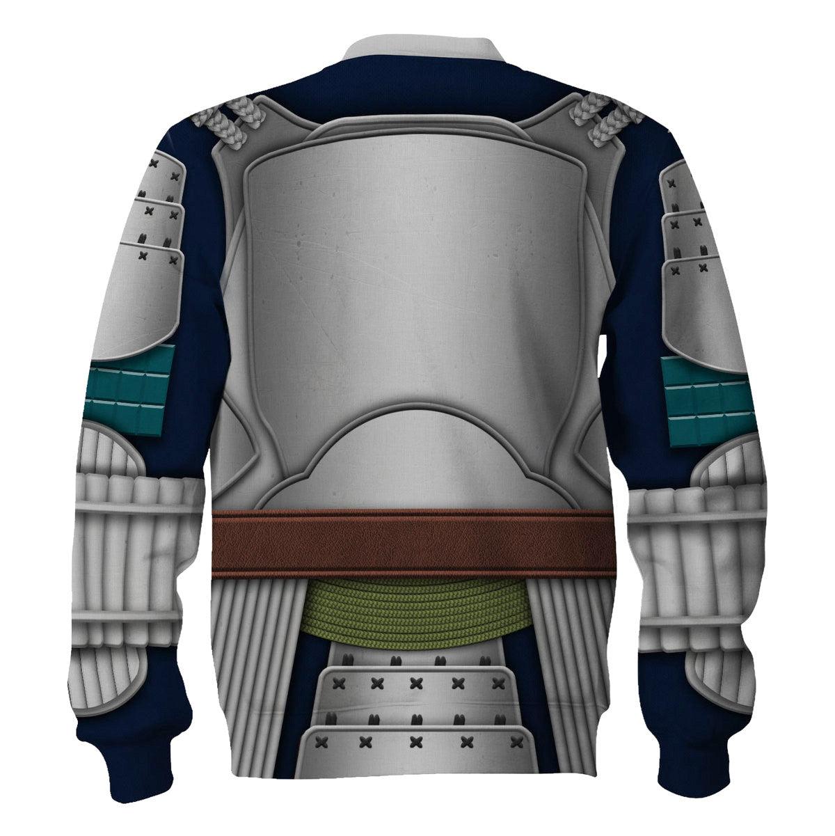 Gearhomie Jango Fet Samurai Costume Hoodie Sweatshirt T-Shirt Sweatpants - Gearhomie.com
