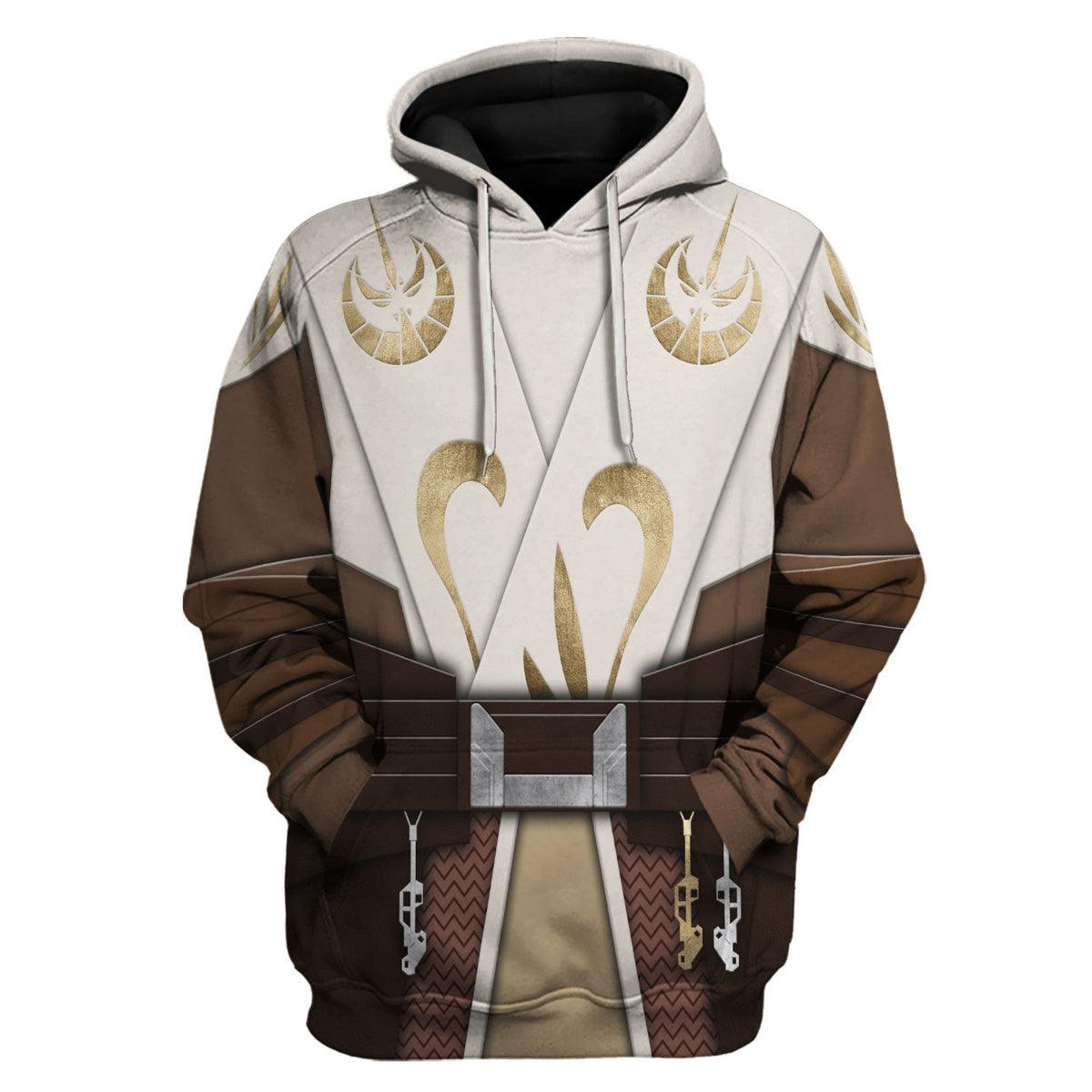 Gearhomie Jedi Temple Guard Costume Hoodie Sweatshirt T-Shirt Sweatpants - Gearhomie.com