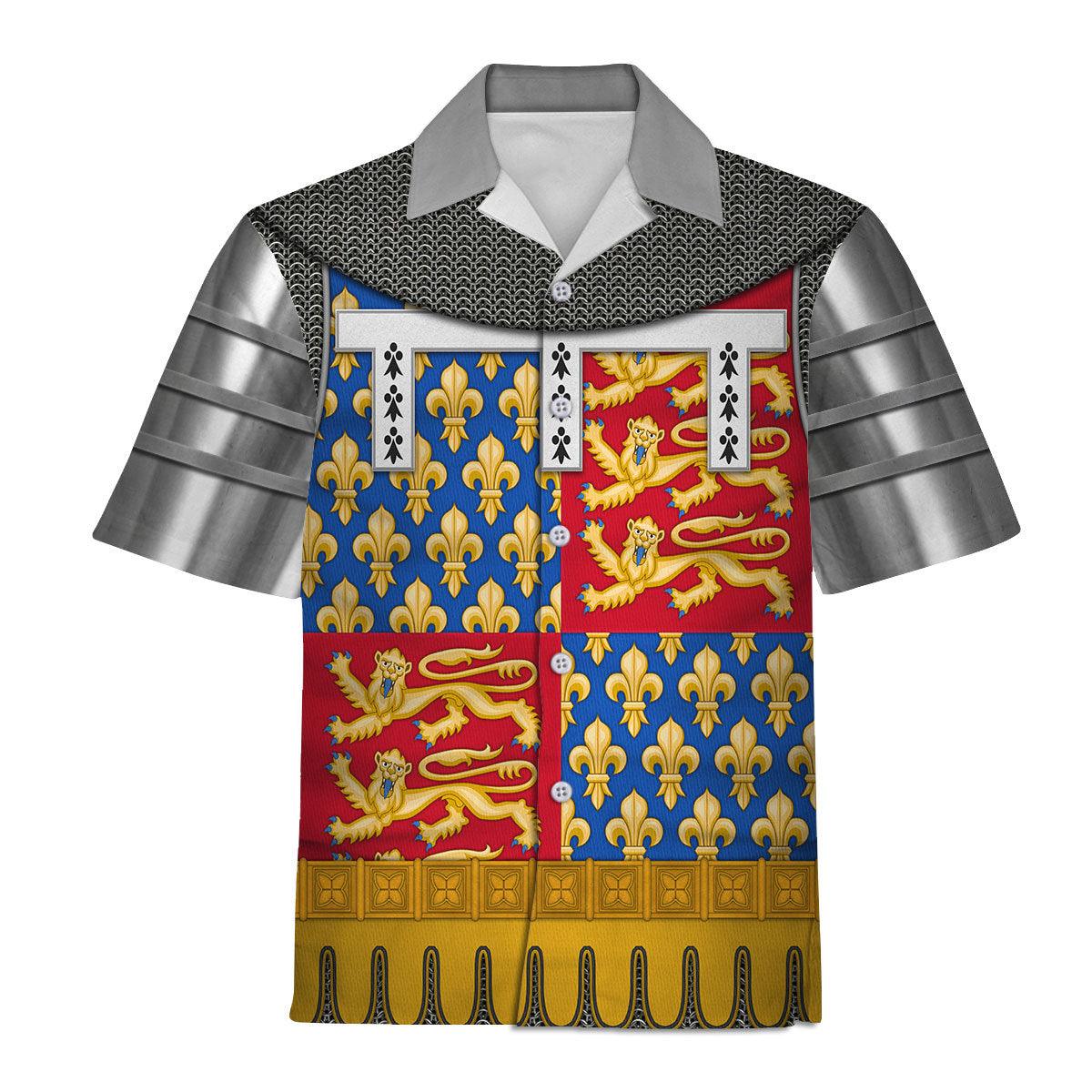 Gearhomie John of Gaunt, Duke of Lancaster Amour Knights Costume Hoodie Sweatshirt T-Shirt Tracksuit - Gearhomie.com