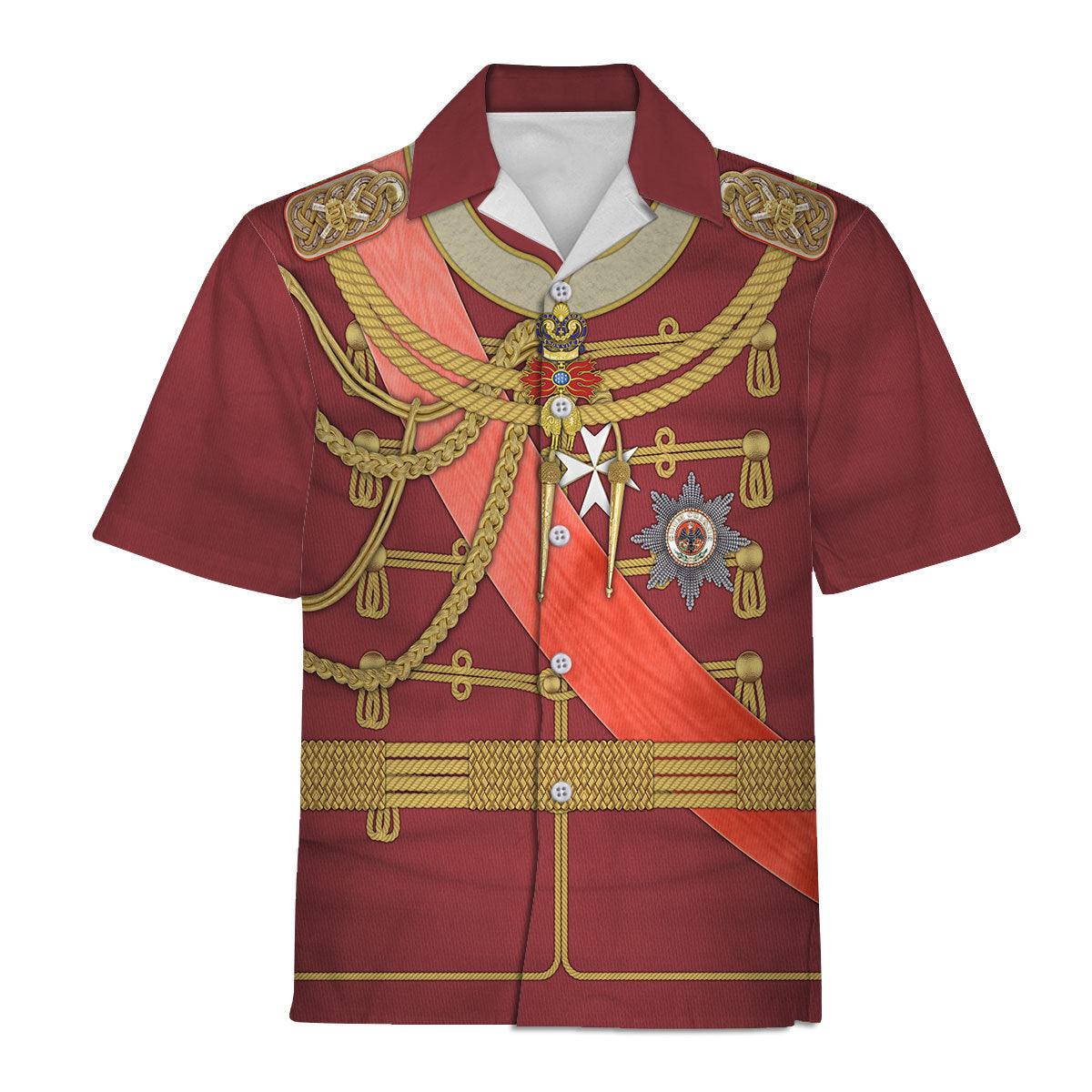 CustomsPig Kaiser Wilhelm II Uniform Austria-Hungary Costume Hoodie Sweatshirt T-Shirt Tracksuit - CustomsPig.com
