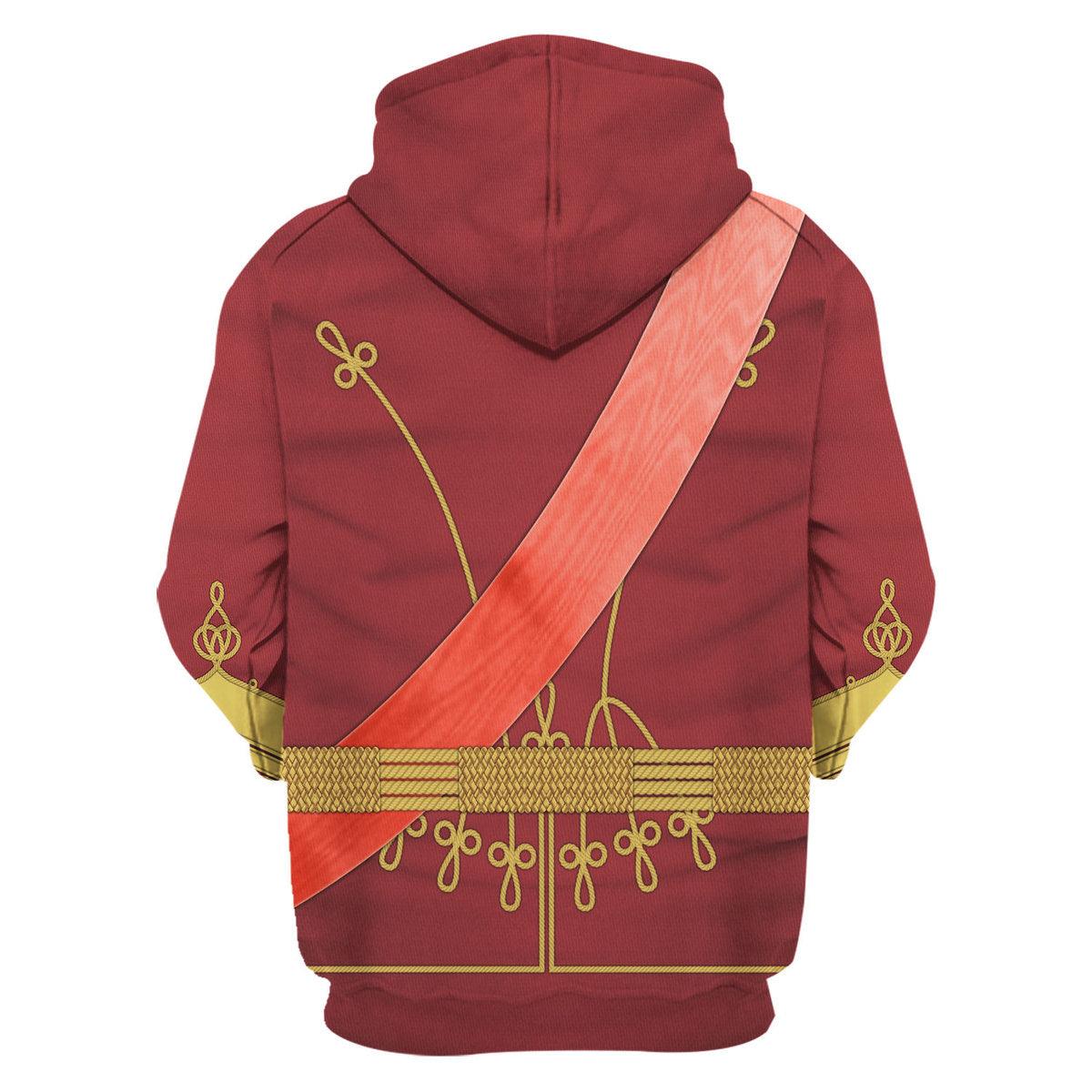 Gearhomie Kaiser Wilhelm II Uniform Austria-Hungary Costume Hoodie Sweatshirt T-Shirt Tracksuit - Gearhomie.com