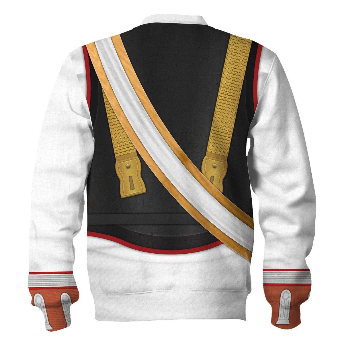 Gearhomie Kaiser Wilhelm II Uniform Garde du German Emperor Costume Hoodie Sweatshirt T-Shirt Tracksuit - Gearhomie.com