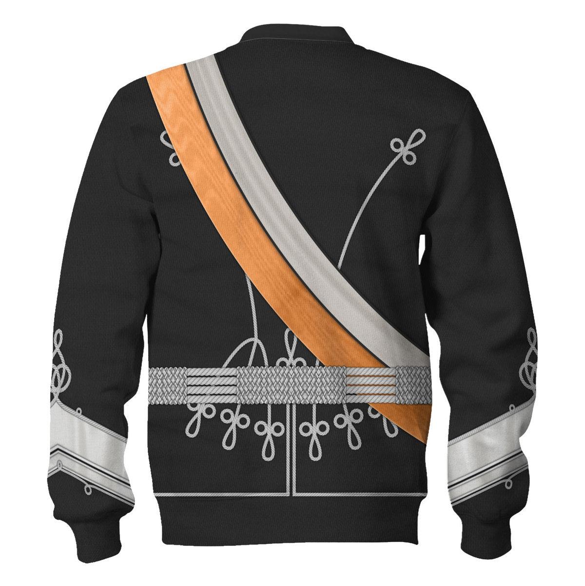 Gearhomie Kaiser Wilhelm II Uniform German Emperor & King of Prussia Costume Hoodie Sweatshirt T-Shirt Tracksuit - Gearhomie.com