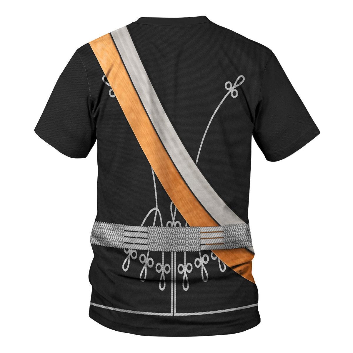 Gearhomie Kaiser Wilhelm II Uniform German Emperor & King of Prussia Costume Hoodie Sweatshirt T-Shirt Tracksuit - Gearhomie.com