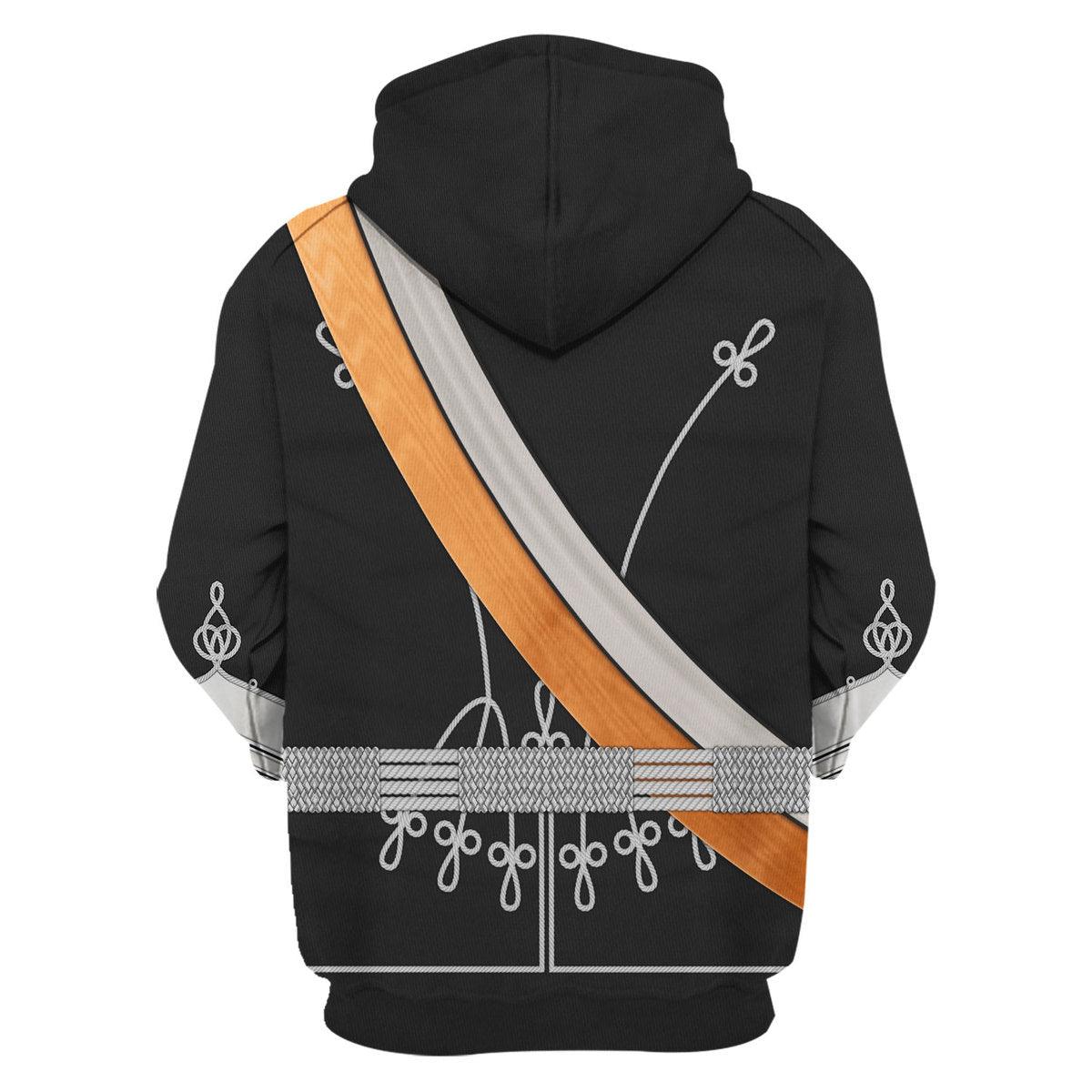 Gearhomie Kaiser Wilhelm II Uniform German Emperor & King of Prussia Costume Hoodie Sweatshirt T-Shirt Tracksuit - Gearhomie.com