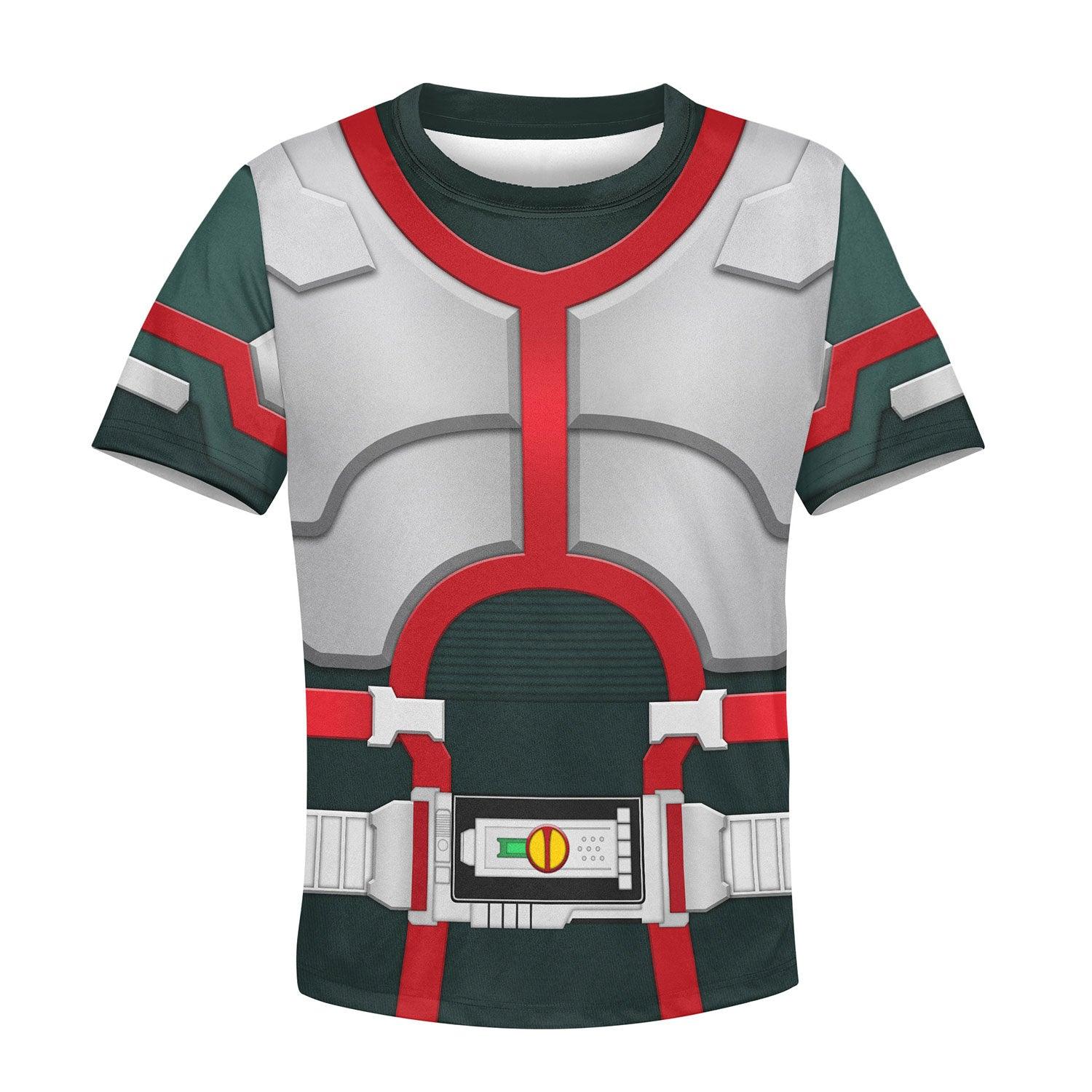 CustomsPig Kamen Rider 555 Cosplay Costumes Kid Tops - DucG