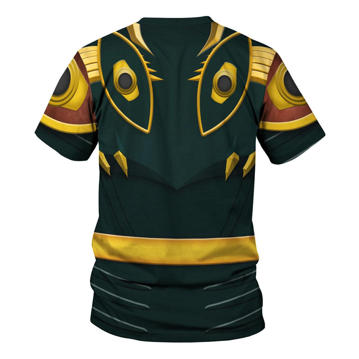CustomsPig Kamen Rider Wrath Cosplay Costumes Hoodie T-shirt Sweatpants Cosplay - DucG