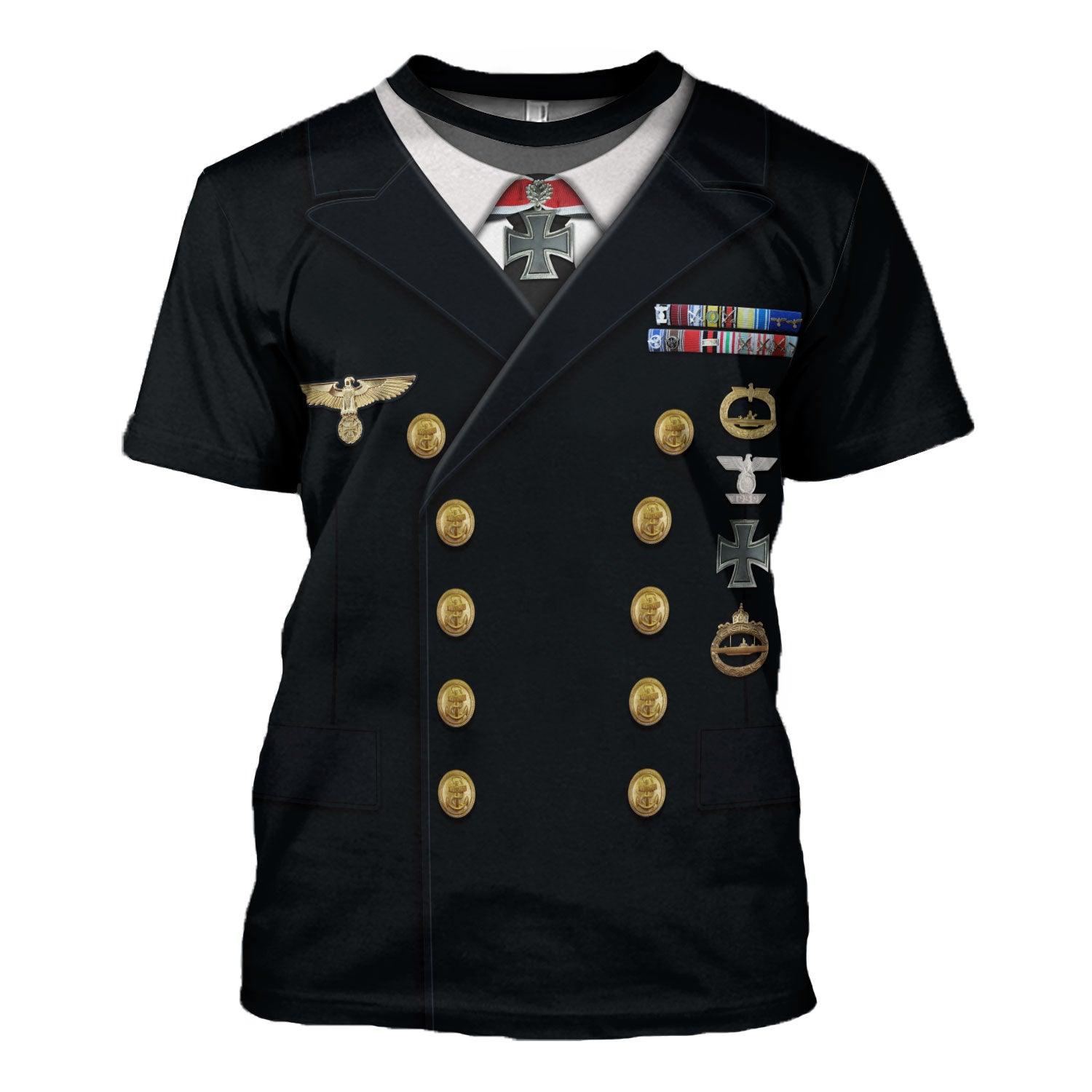 Gearhomie Karl Donitz President of Germany Costume Hoodie Sweatshirt T-Shirt Tracksuit - Gearhomie.com