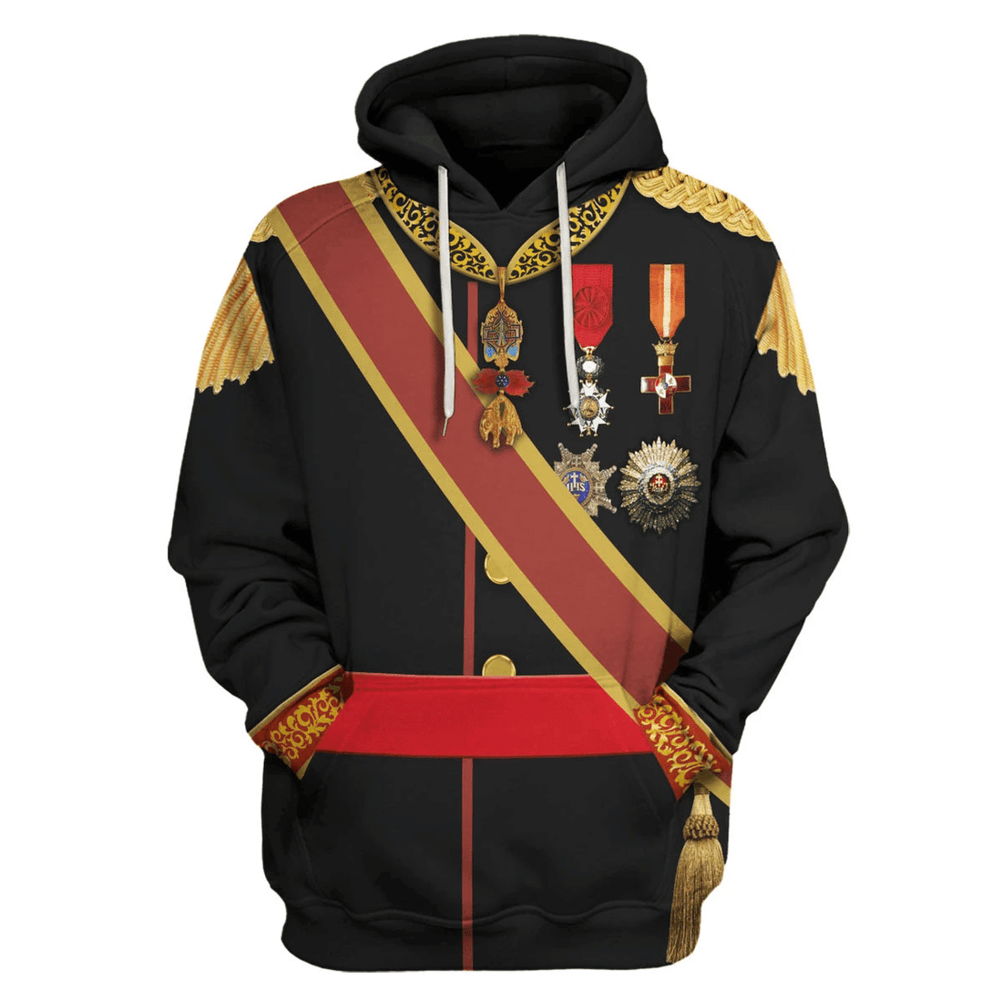 Gearhomie King Alfonso XII Of Spain Costume Hoodie Sweatshirt T-Shirt Tracksuit - Gearhomie.com
