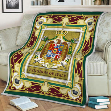CustomsPig Kingdom of Italy Blanket - CustomsPig.com