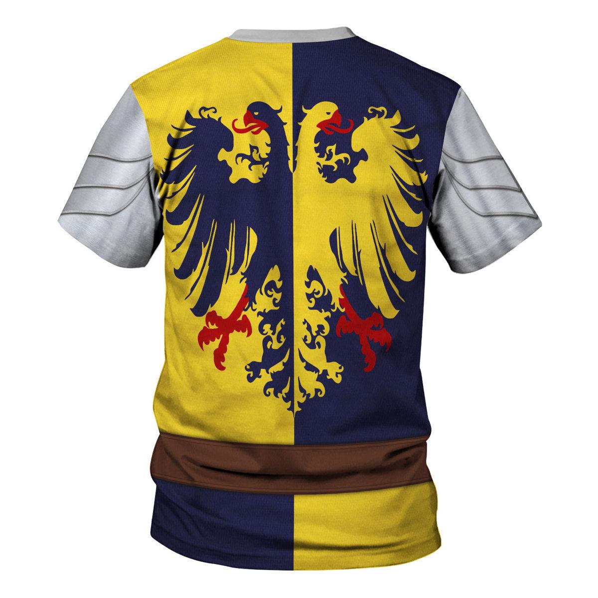 CustomsPig Knight of the Holy Roman Empire Costume Hoodie Sweatshirt T-Shirt Tracksuit - CustomsPig.com