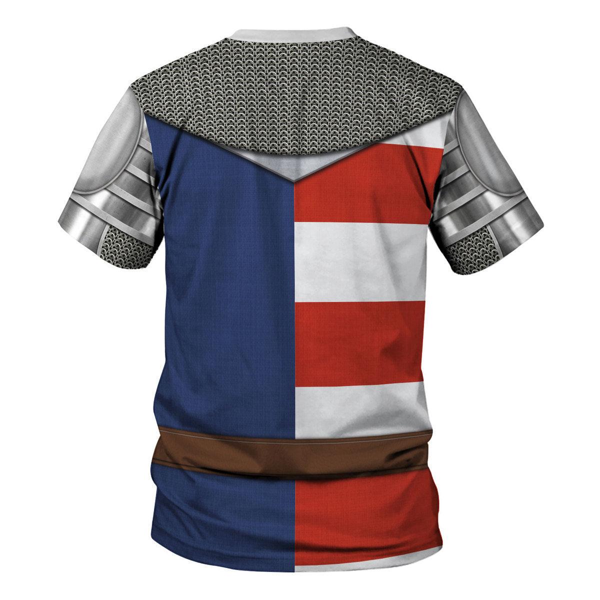 Gearhomie Knight Of U S A Costume Hoodie Sweatshirt T-Shirt Tracksuit - Gearhomie.com