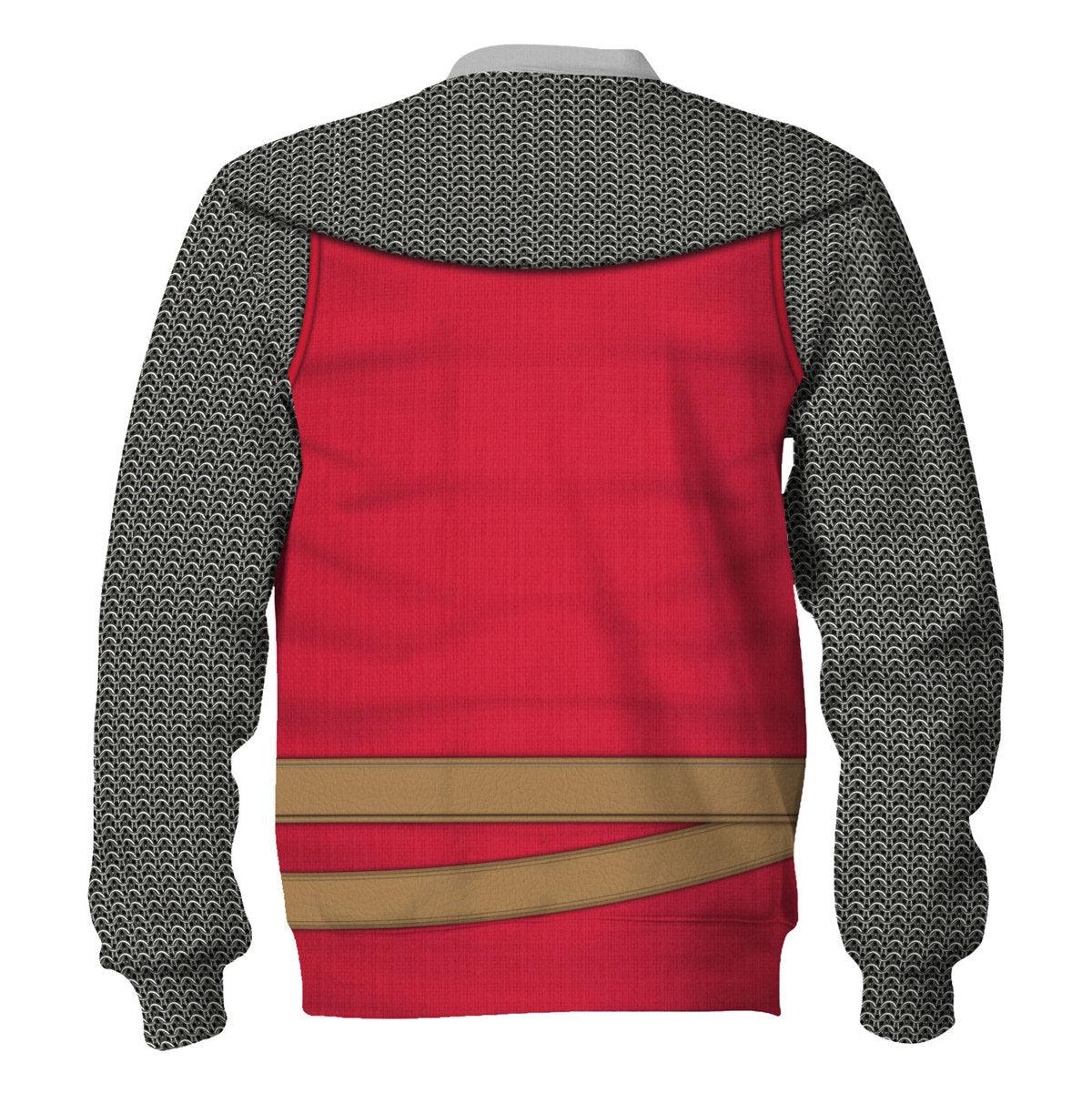 CustomsPig Knights Angevin Empire Costume Hoodie Sweatshirt T-Shirt Tracksuit - CustomsPig.com