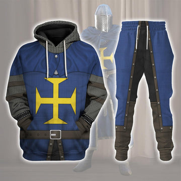 CustomsPig Knights of Holy Kingdoms of Edessa Costume Hoodie Sweatshirt T-Shirt Tracksuit - CustomsPig.com
