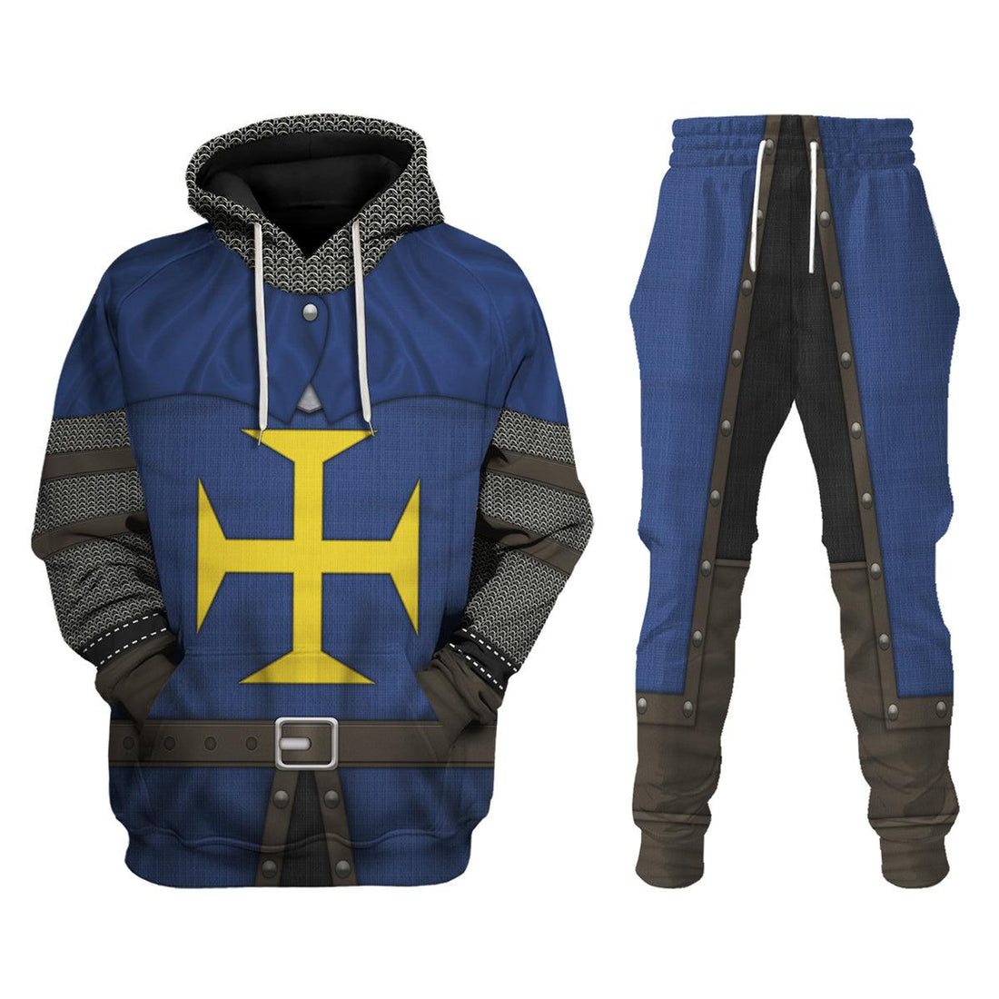 Gearhomie Knights of Holy Kingdoms of Edessa Costume Hoodie Sweatshirt T-Shirt Tracksuit - Gearhomie.com