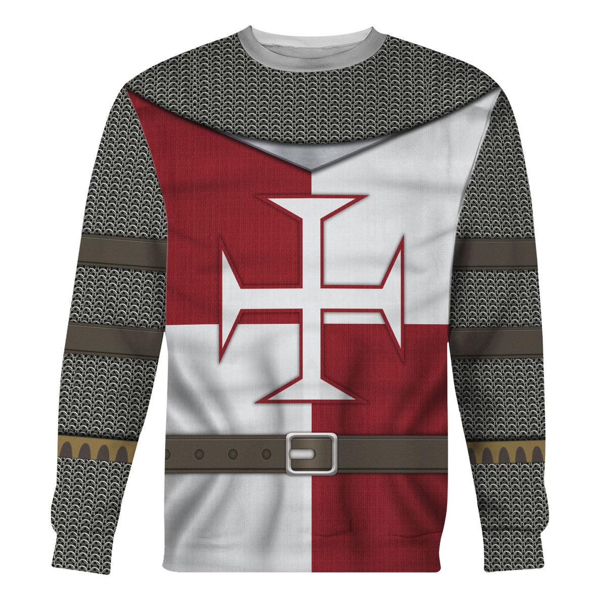 Gearhomie Knights of Holy Kingdoms of Tripoli Costume Hoodie Sweatshirt T-Shirt Tracksuit - Gearhomie.com