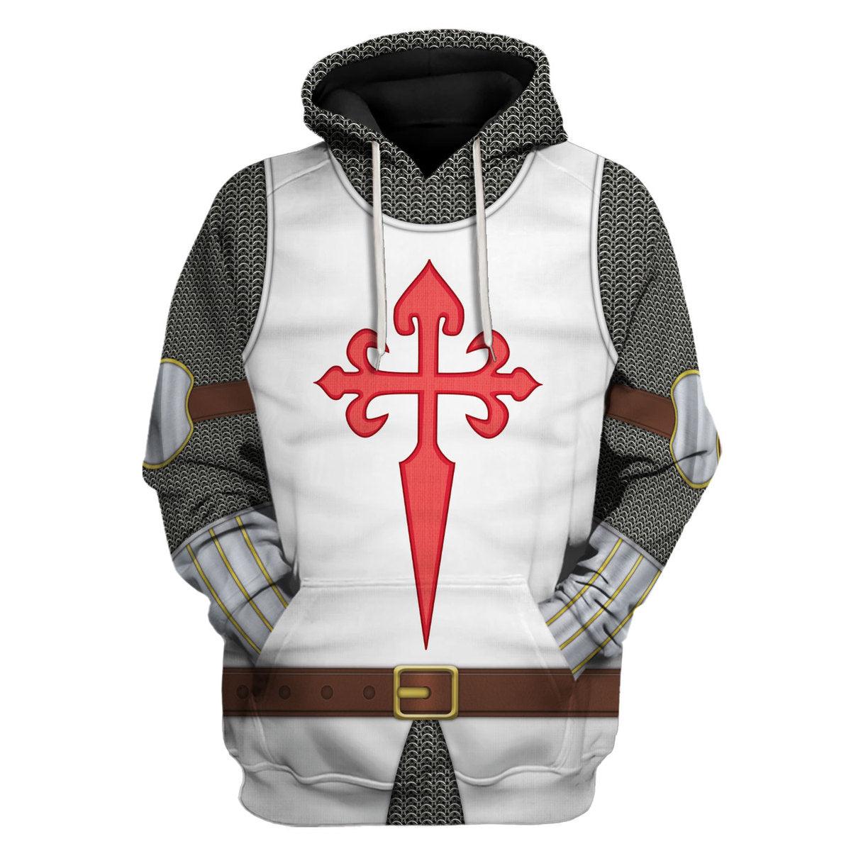 Gearhomie Knights Santiago Costume Hoodie Sweatshirt T-Shirt Tracksuit - Gearhomie.com