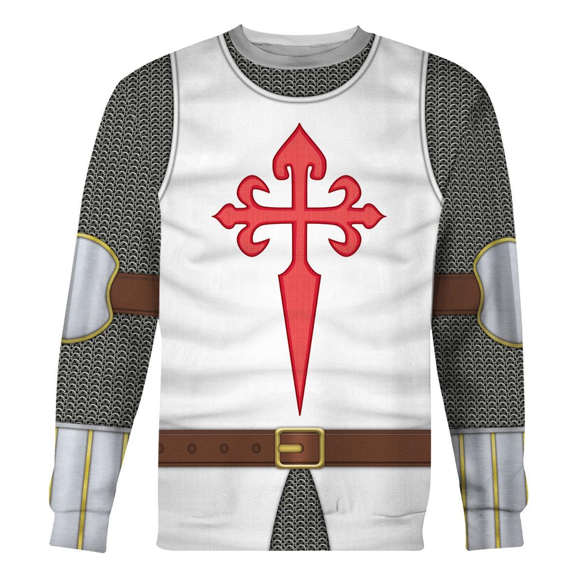 Gearhomie Knights Santiago Costume Hoodie Sweatshirt T-Shirt Tracksuit - Gearhomie.com