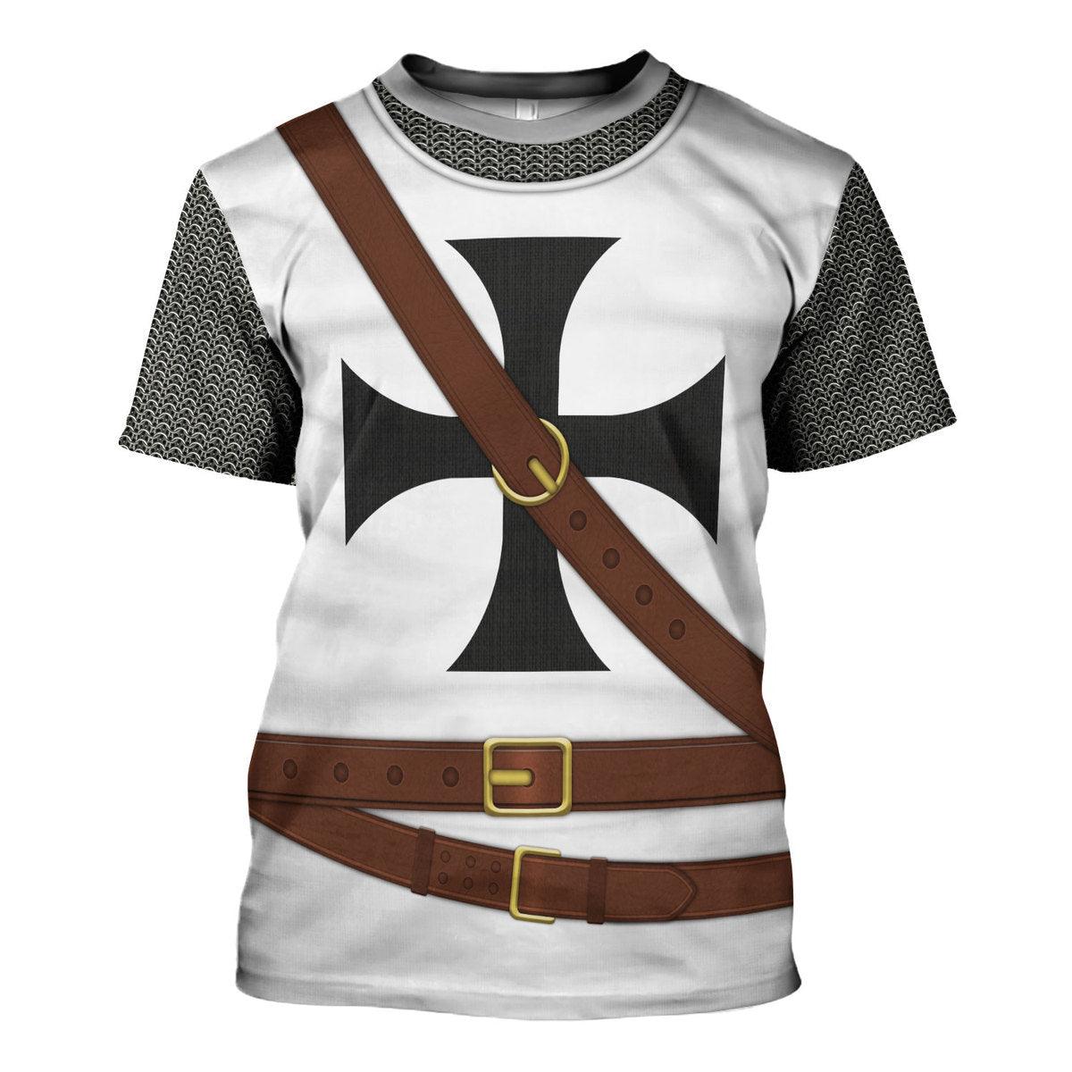 CustomsPig Knights Teutonic Costume Hoodie Sweatshirt T-Shirt Tracksuit - CustomsPig.com