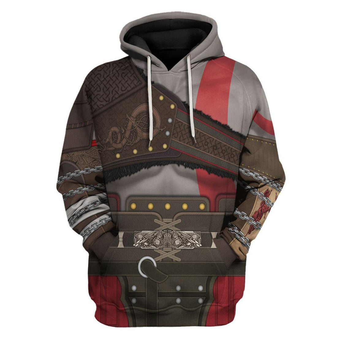 CustomsPig Kratos GOW Costume Hoodie Sweatshirt T-Shirt Sweatpants - CustomsPig.com