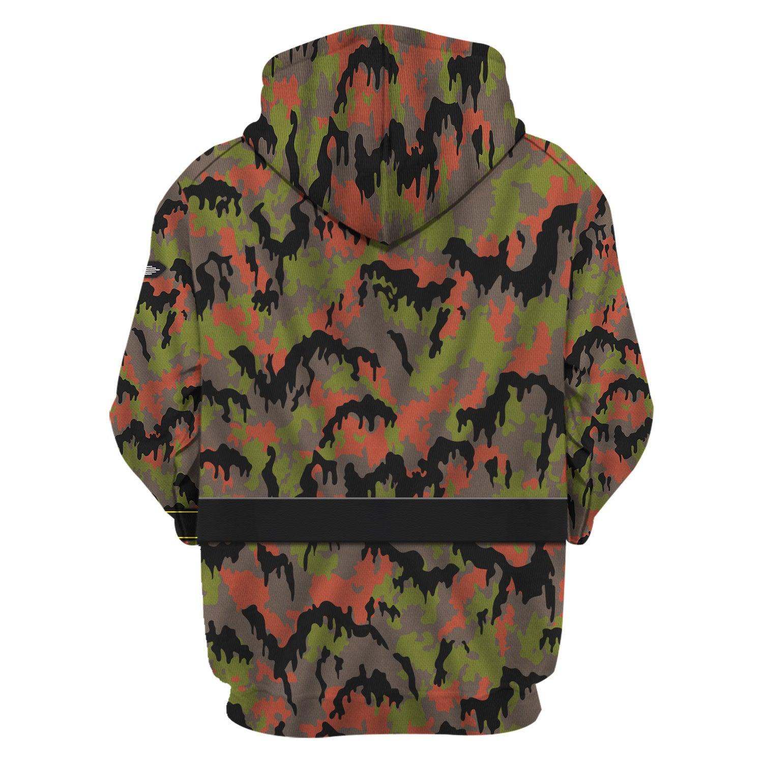  CustomsPig Leibermuster Costume Hoodie Sweatshirt T-Shirt Tracksuit -  CustomsPig.com